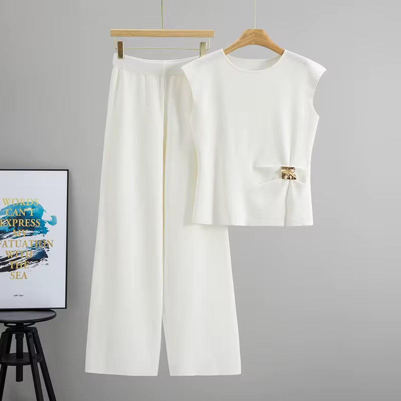 Monaco Sculpted Knit 2-Piece Set