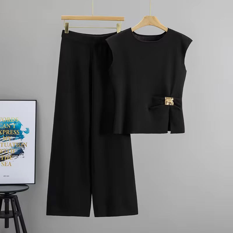Monaco Sculpted Knit 2-Piece Set