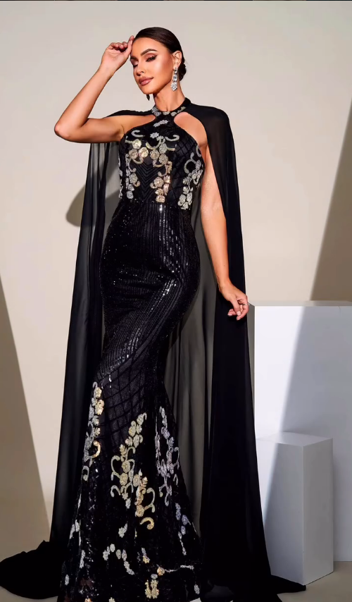 Midnight Majesty Gown