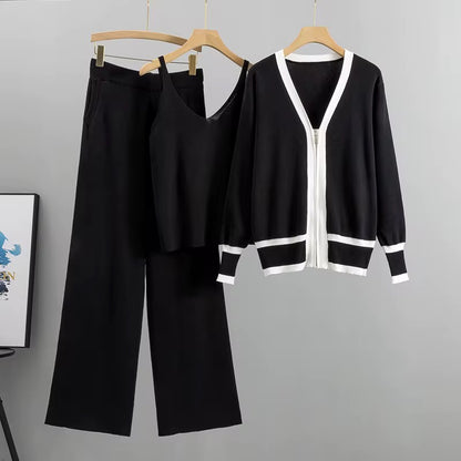 Downtown 3-Piece Cardigan Set
