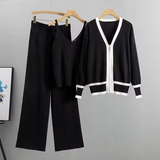 Downtown 3-Piece Cardigan Set