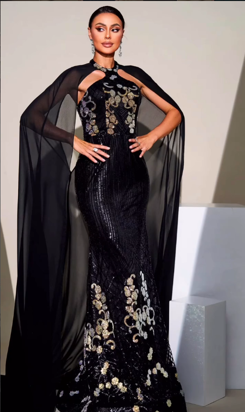 Midnight Majesty Gown