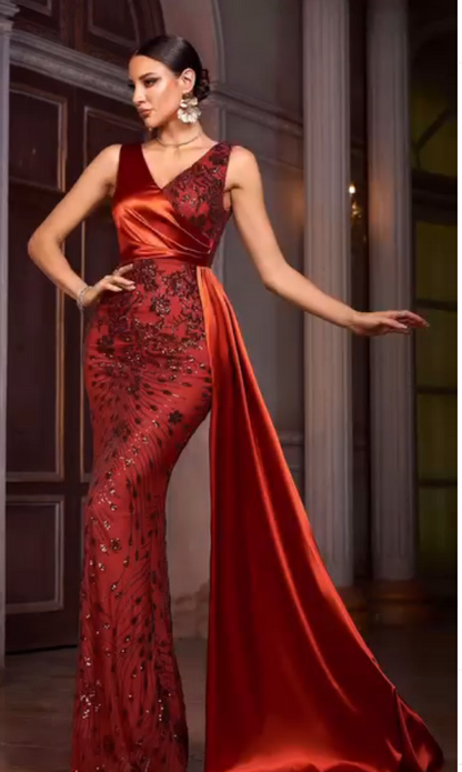 Ember Luxe Couture Gown