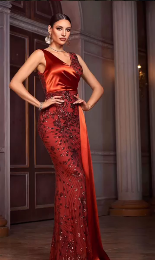 Ember Luxe Couture Gown