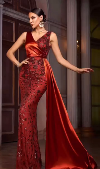 Ember Luxe Couture Gown