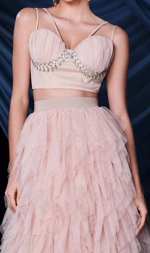 Blush Organza Royale Set