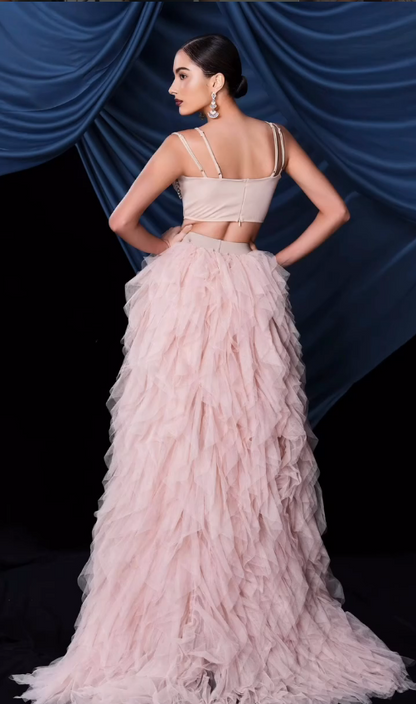 Blush Organza Royale Set