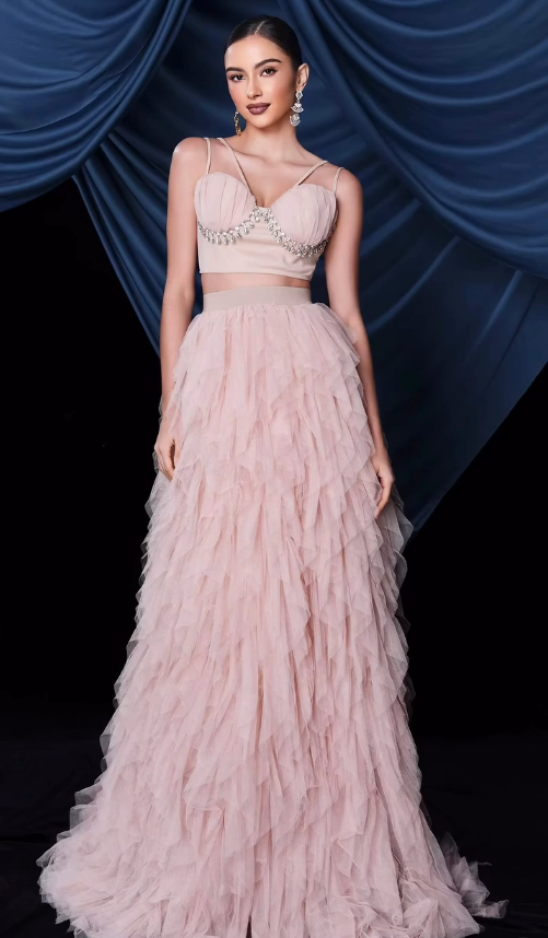 Blush Organza Royale Set