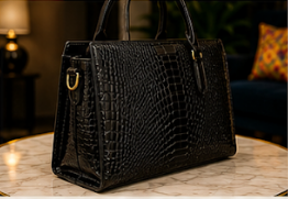 The Noir Majestic Handbag
