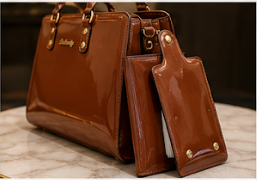 The Cognac Monarch Handbag