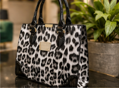 Velvet Panther Handbag