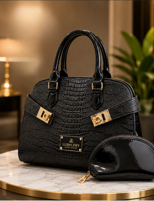 Noir Sovereign Handbag