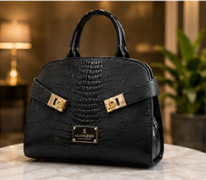 Noir Sovereign Handbag