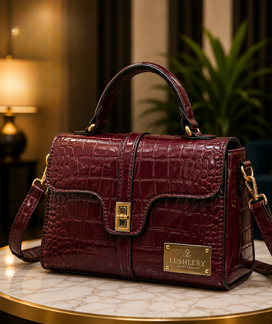 Ruby Opulence Handbag