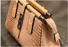 Gilded Oasis Handbag