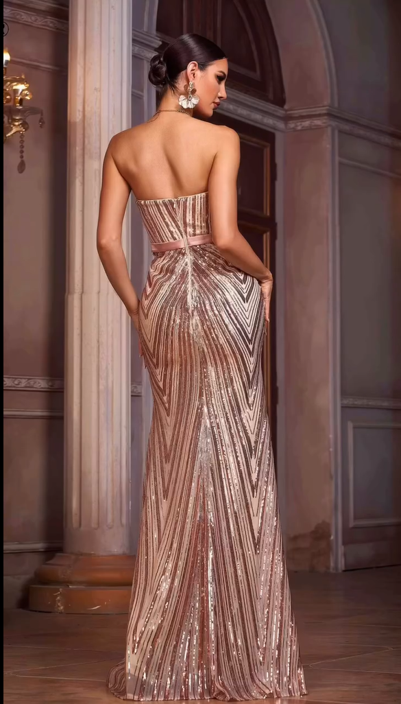 Champagne Radiance Gown