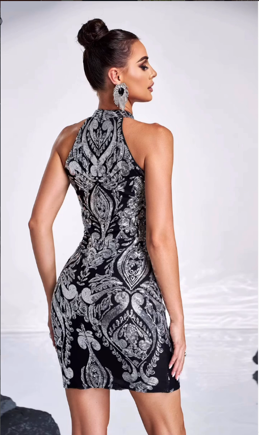 Emerald Royale Luxe Dress