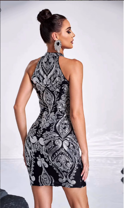 Emerald Royale Luxe Dress