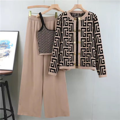 Monaco Jacquard 3-Piece Set
