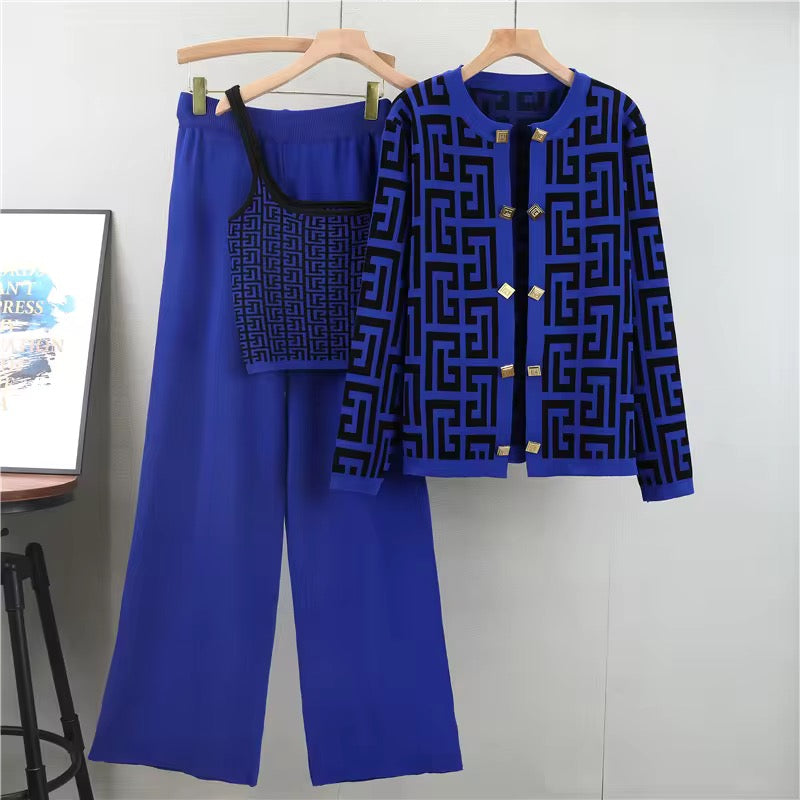 Monaco Jacquard 3-Piece Set