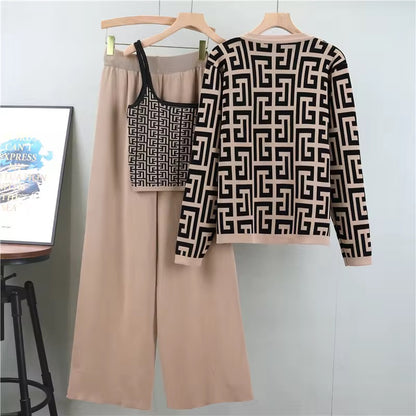 Monaco Jacquard 3-Piece Set