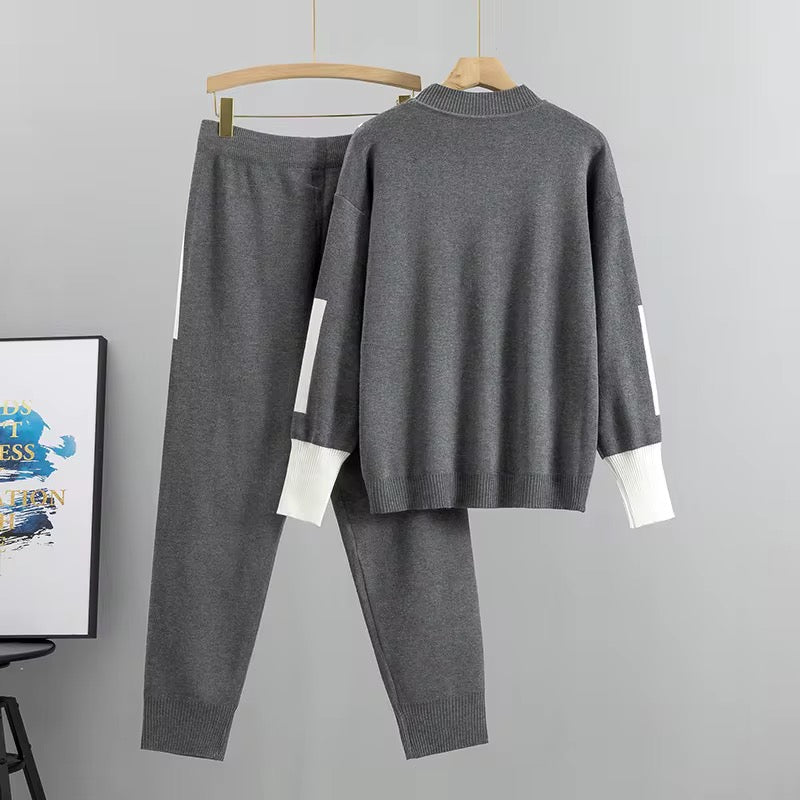 Classic Knit Co-ord 2-Piece Set