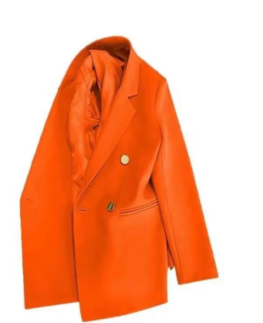 Elegant Double-Breasted Blazer