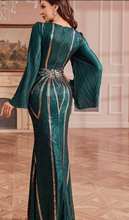 Lushlery Mint Sequin Mini