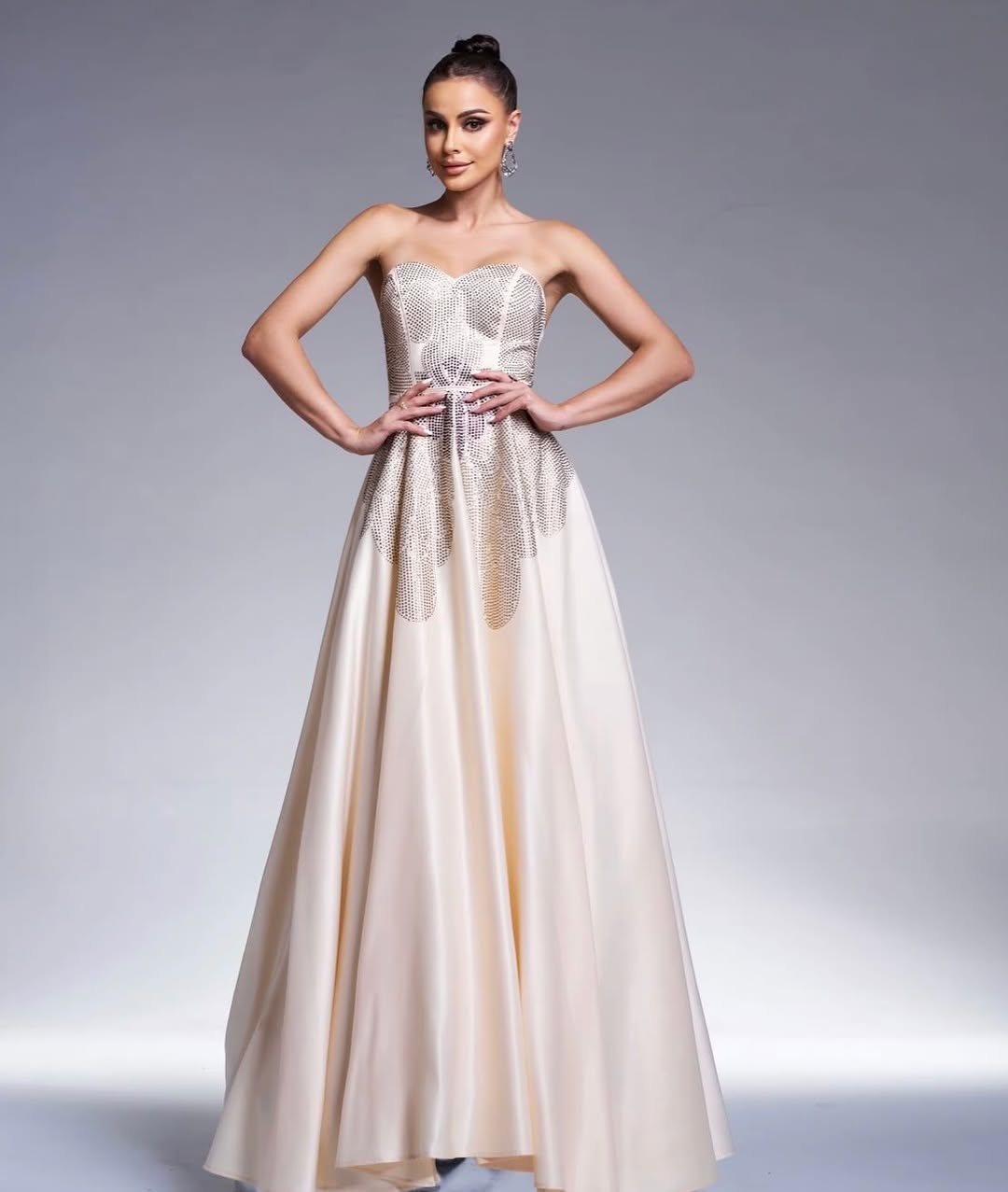 Champagne Radiance Ballgown