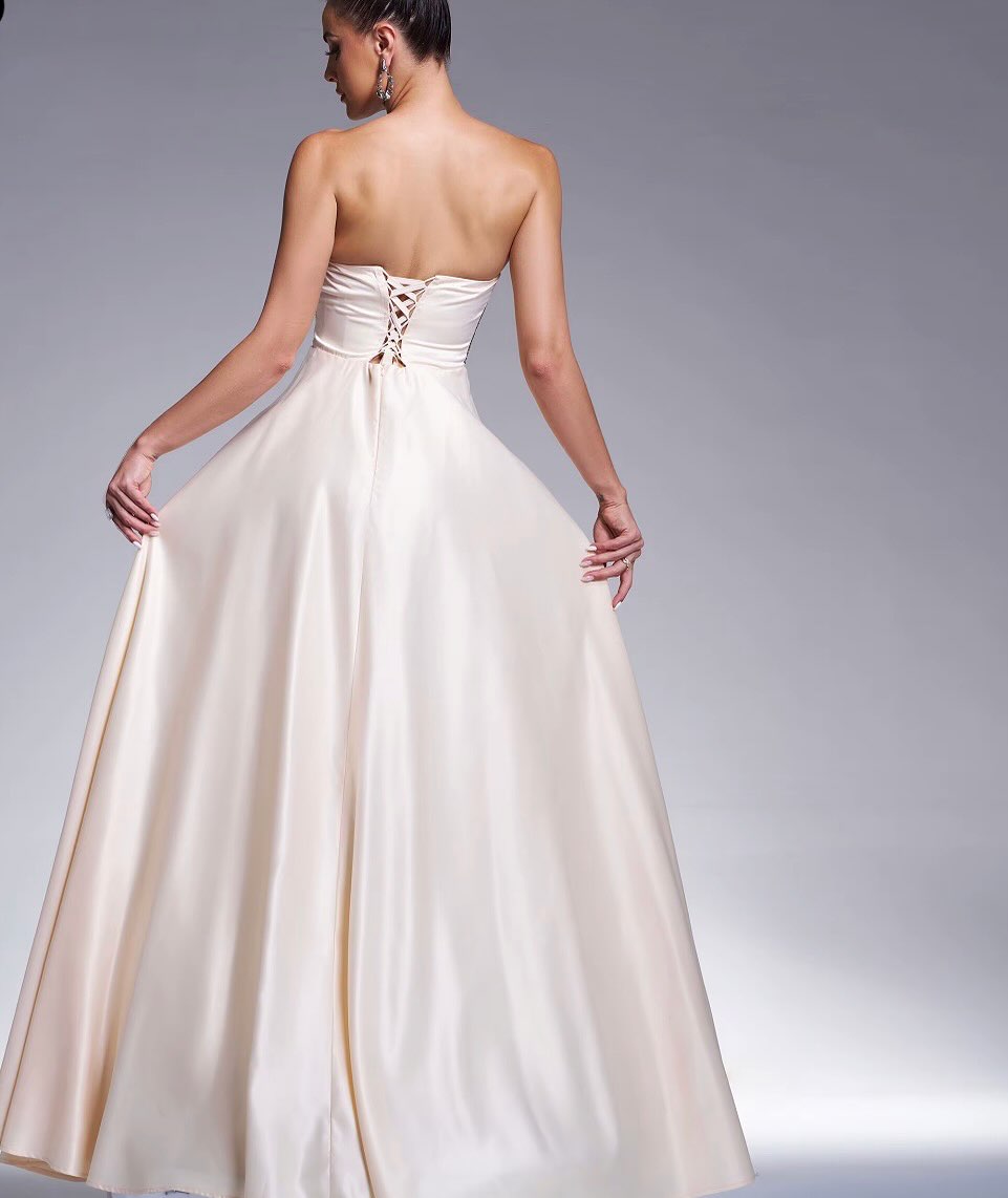 Champagne Radiance Ballgown