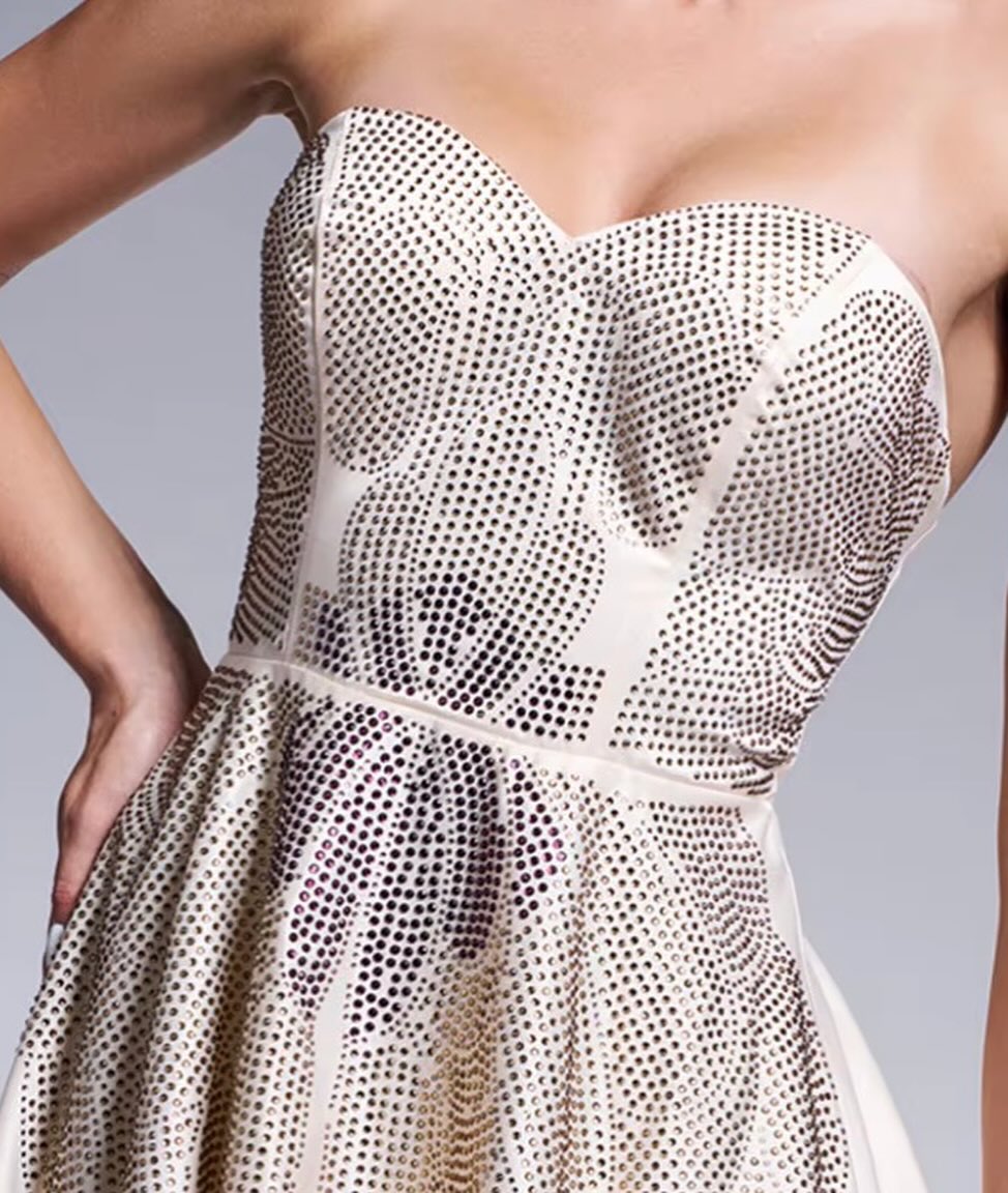 Champagne Radiance Ballgown