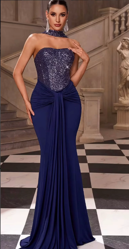 Seraphina Strapless Satin Mini Dress