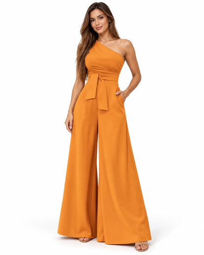 The Eloise One-Shoulder Jumpsuit