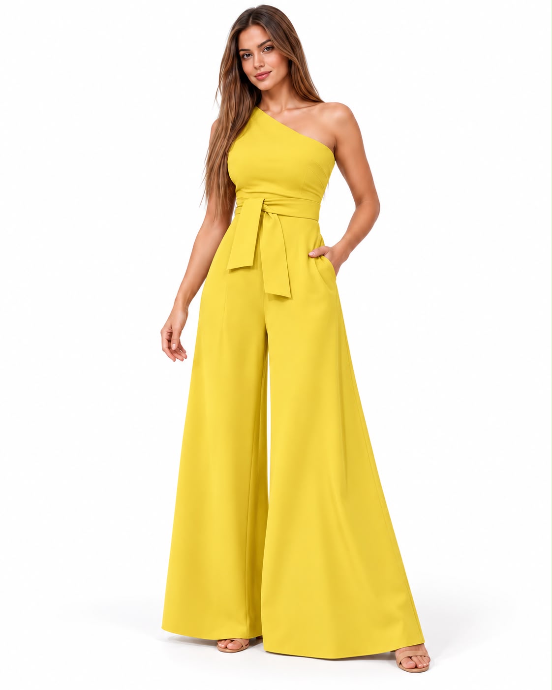 The Eloise One-Shoulder Jumpsuit