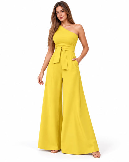The Eloise One-Shoulder Jumpsuit