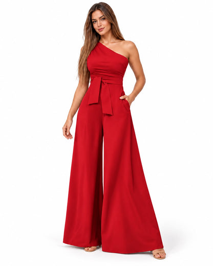 The Eloise One-Shoulder Jumpsuit