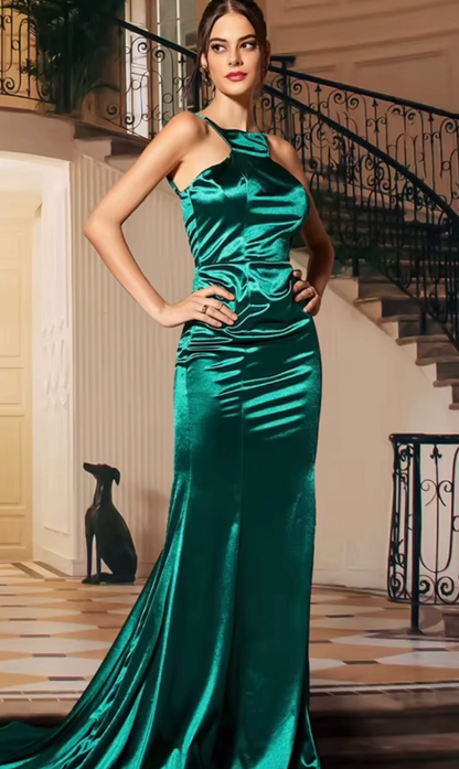Satin Mermaid Gown