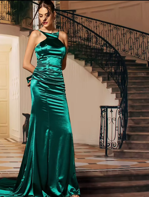 Satin Mermaid Gown